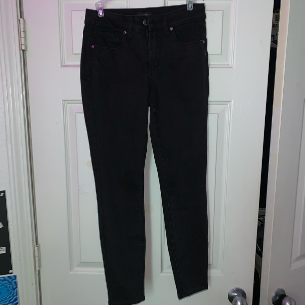 Black Mid Rise Jeans